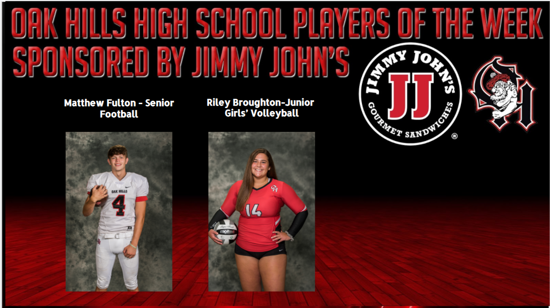 Jimmy John's OHHS Players of the Week